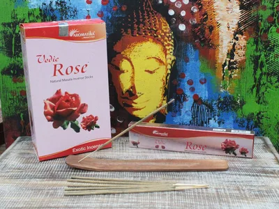 Vedic Incenso Sticks - Rosa — foto 1