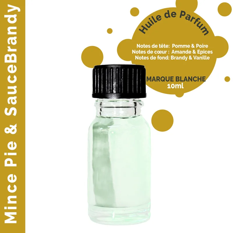 Mince Pie & Brandy Sauce Profumo Olio 10ml Bianco Label — foto 6