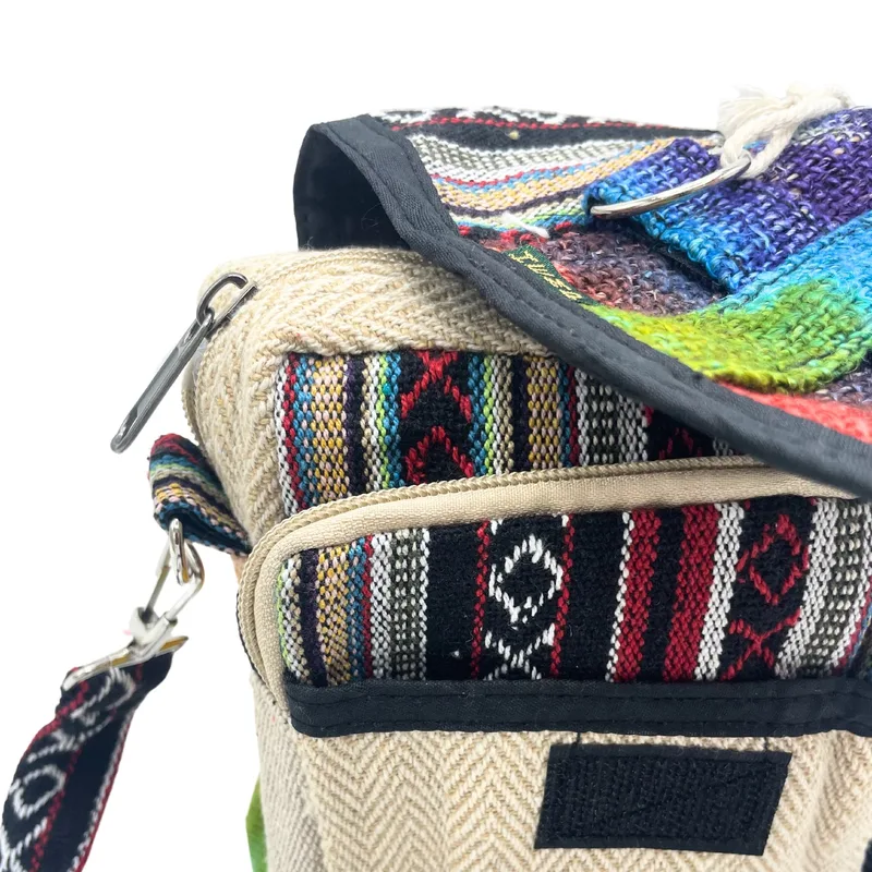Tiedye Hemp Messenger Bag — foto 1