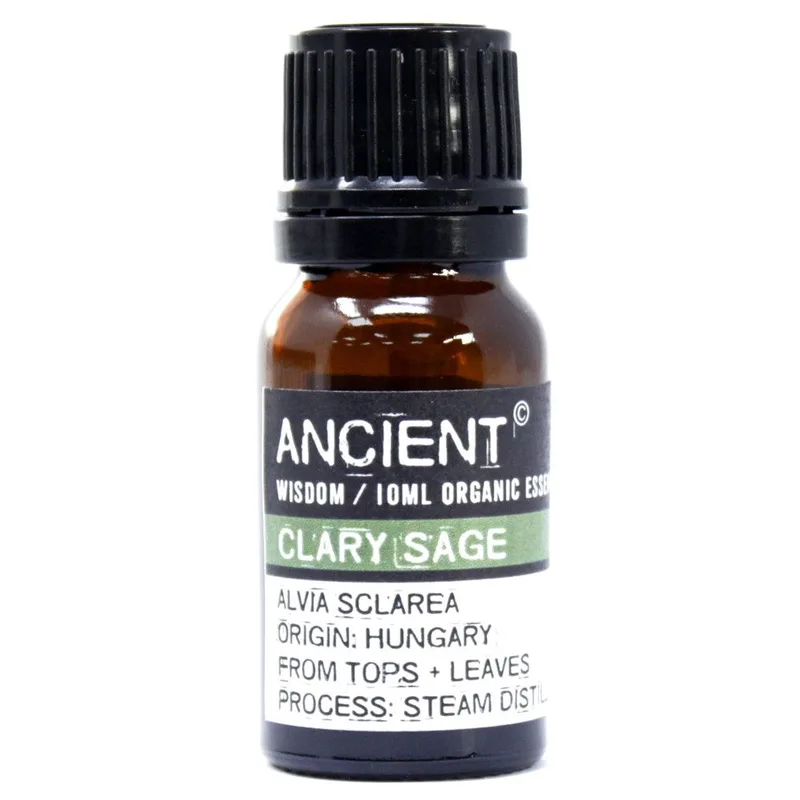 Clary Sage Organic Essenziale Olio 10ml