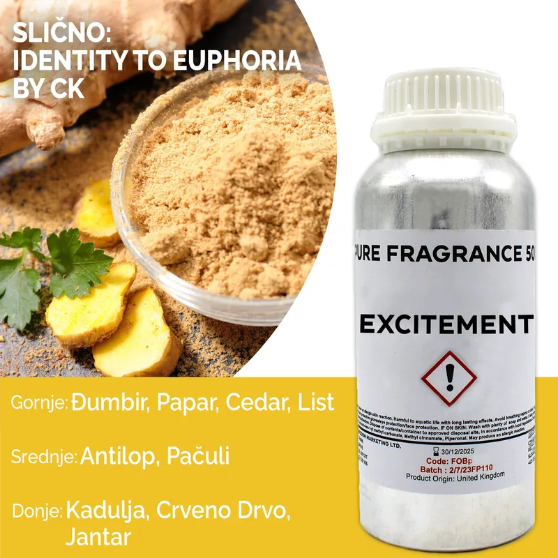 Excitement Puro Profumo Olio 500ml — foto 2