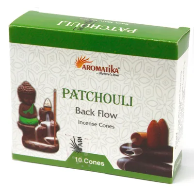 Aromatica Backflow Incenso Cones - Patchouli