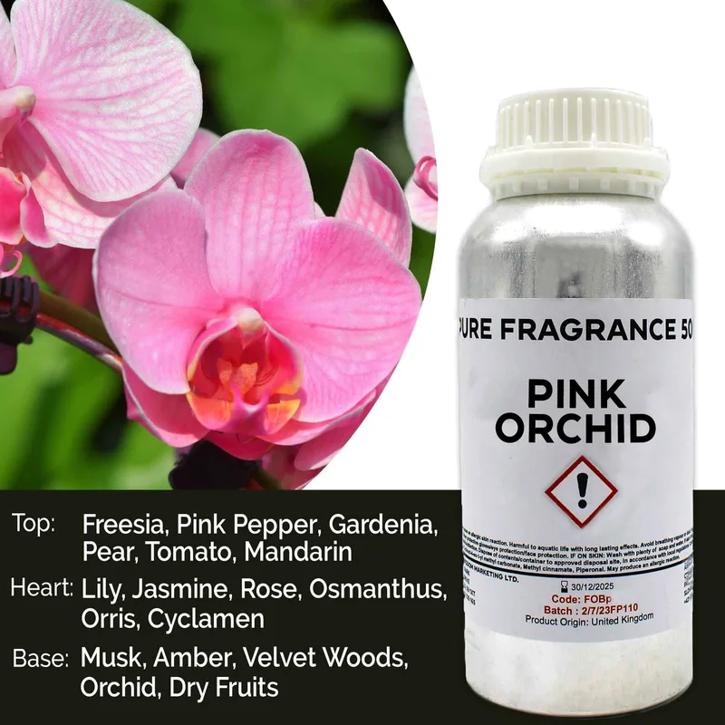 Pink Orchid Puro Profumo Olio 500ml