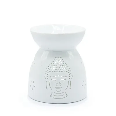 Olio Bruciatore Buddha Cut Out- Bianco — foto 1