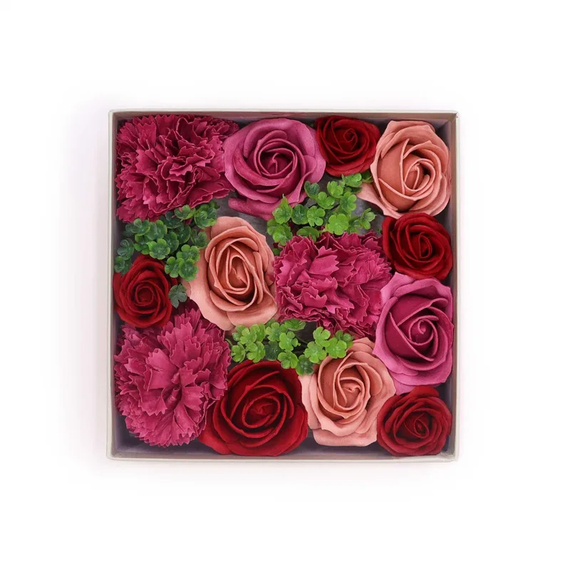 Square Scatola Vintage Roses