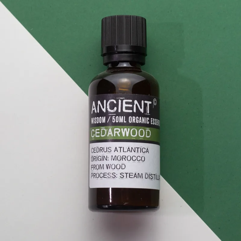 Cedarwood Atlas Organic Essenziale Olio 50ml — foto 3