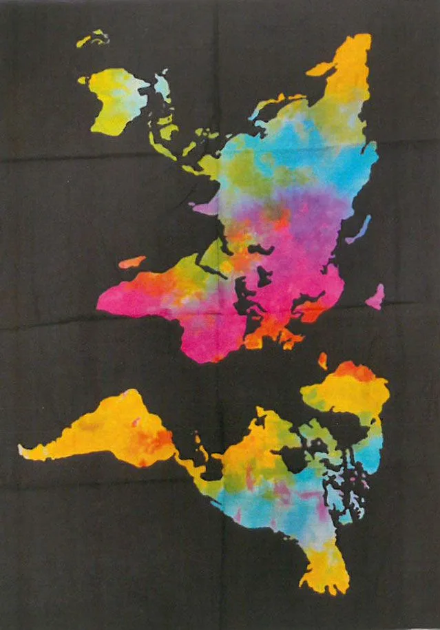 Arte per Pareti in Cotone - Mondo — foto 2