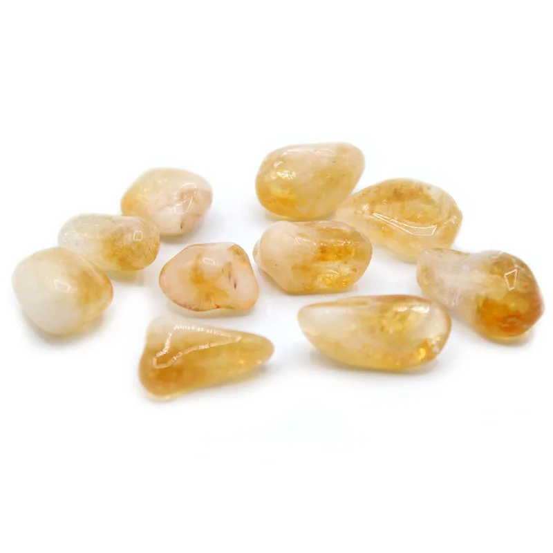 L Tumble Stone Citrine Brazil