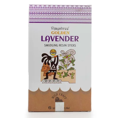 Golden Lavanda Smudging Resin Sticks - 30g — foto 3