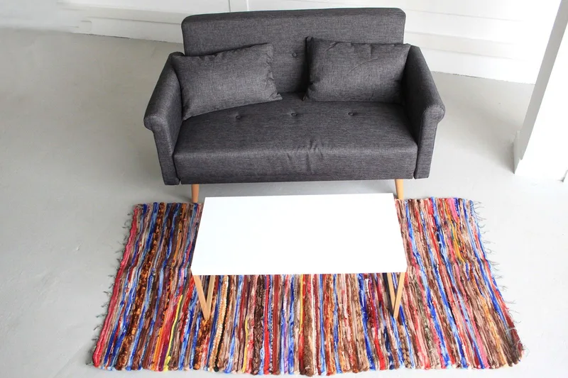 Large Velvet Rug 105x185cm — foto 4