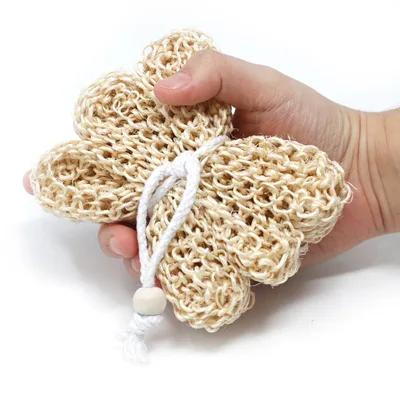Sisal Sponge and Scrub - Exfoliating Star — foto 1