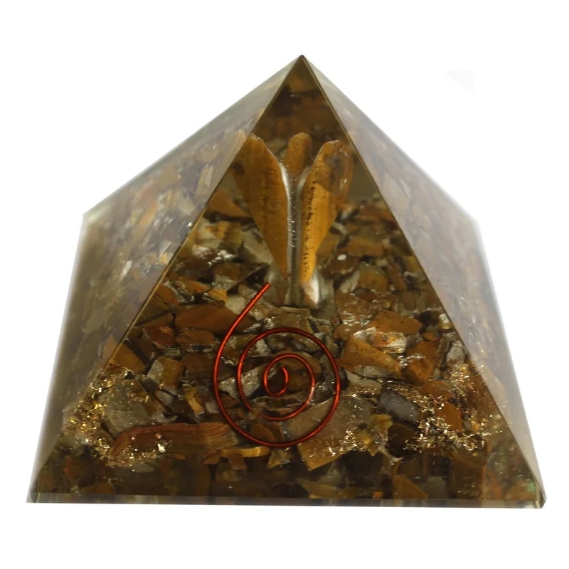Lrg Orgonite Pyramid 70mm Angel — foto 5