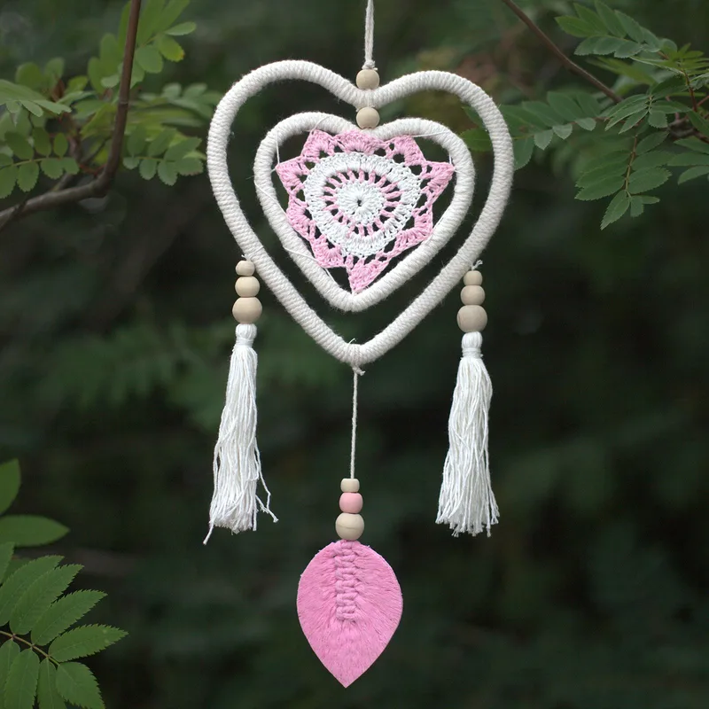Dream Chacher Medium Pink Heart in Heart