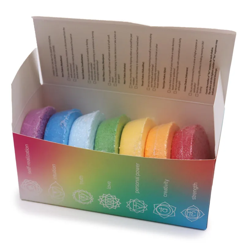 Chakra Bagno Fizz Large Scatola Chakra Harmony & Inner Glow — foto 1