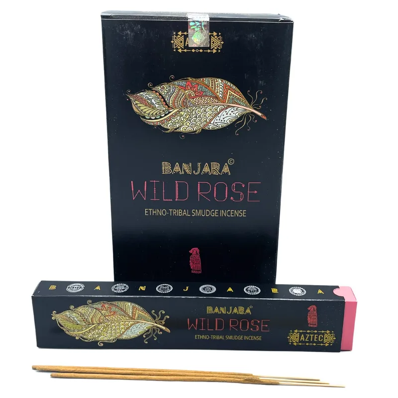 Banjara Tribal Smudge Incenso Selvatico Rosa