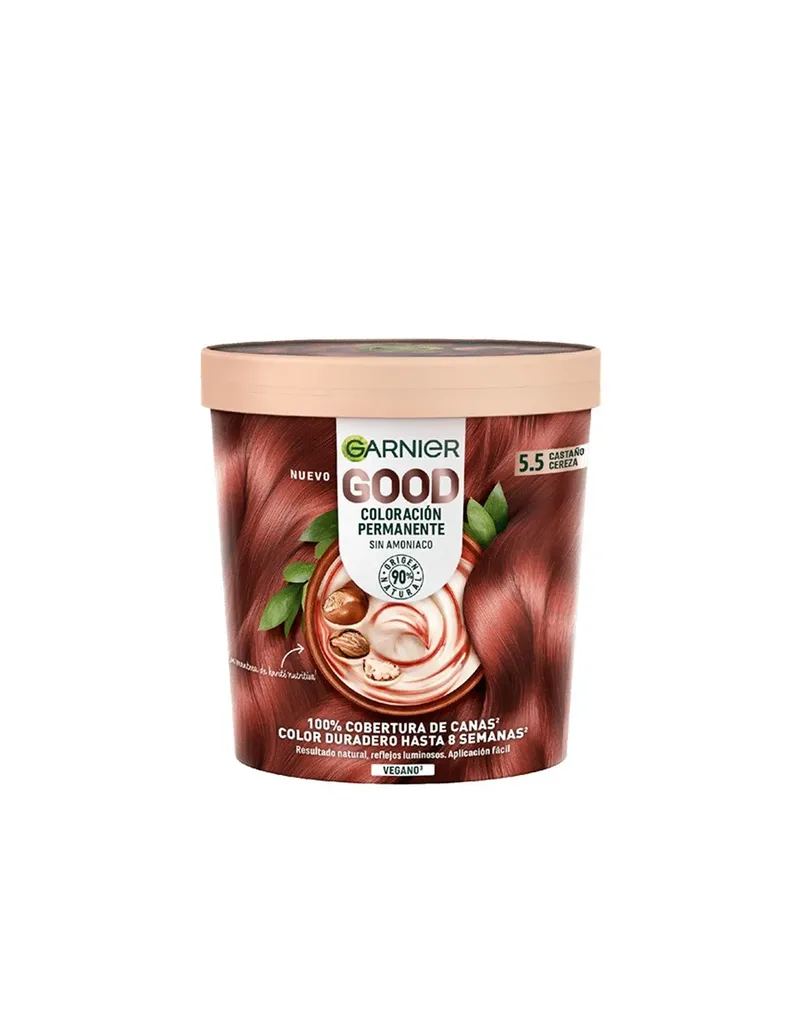 Garnier Good Coloración Permanente 5,5 Castaño Cereza 1 U