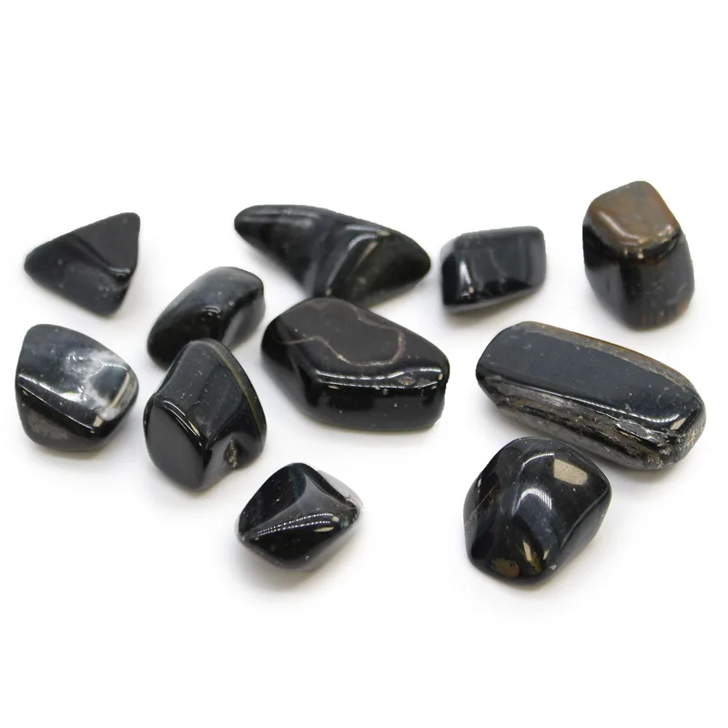 Pack of 24 L Tumble Stone - Blu Tiger Eye