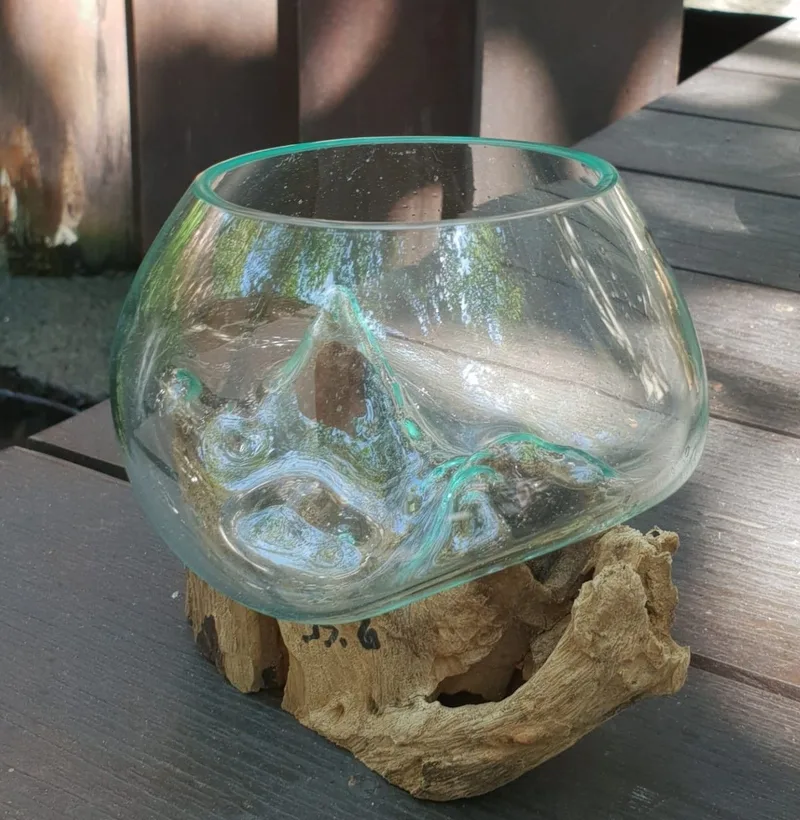 Molten Glass on Legno Small Bowl — foto 6