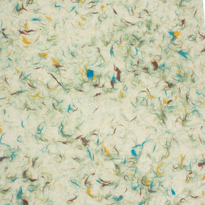 A4 Lokta Craft Paper Mixed Pack Verde Cotton Marigold Cornfower Mixed Floral)