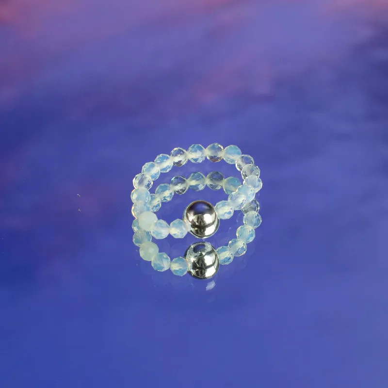 Nymph Spirit Gemstone Ring Set - Full Moon — foto 4