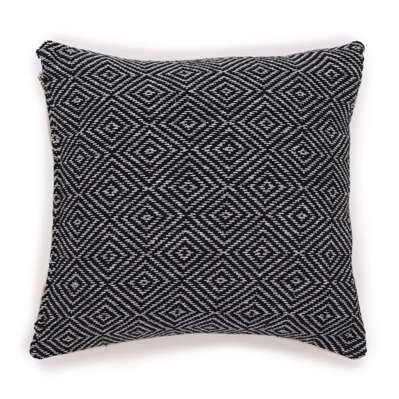 Copricuscino Classico - Maze Nero - 40x40cm