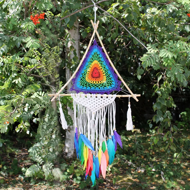 Bali Dreamcatchers Large Multi Pyramid