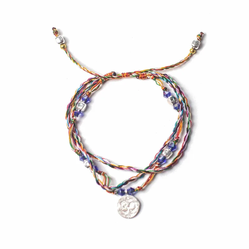 Temple String Bracelet Om in Serenity