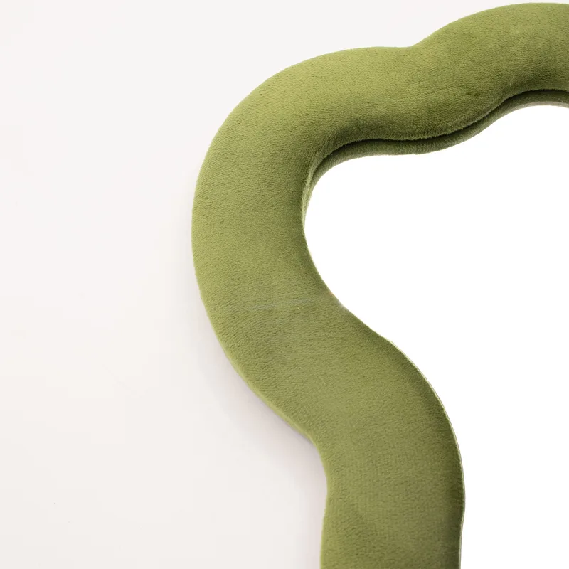 Soft Squiggly Mirror Large Cloud Moss Verde — foto 3