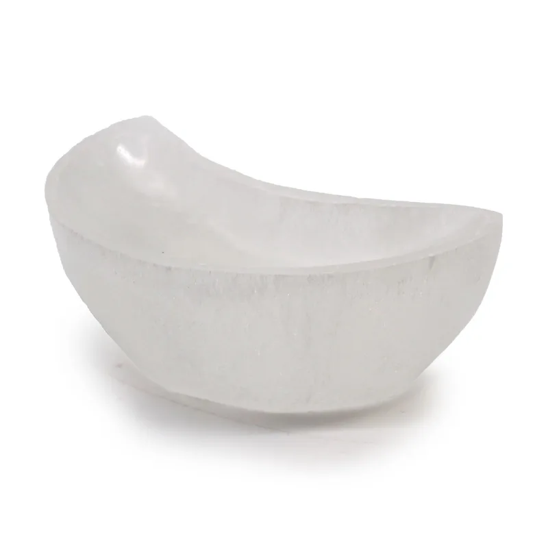 Selenite Moon Bowl 10cm — foto 3