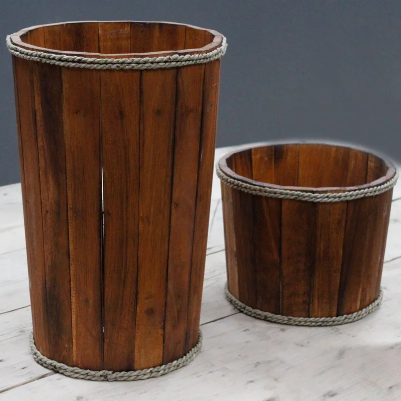 Lrg Nautical Display Tub Brown 45x32cm — foto 3