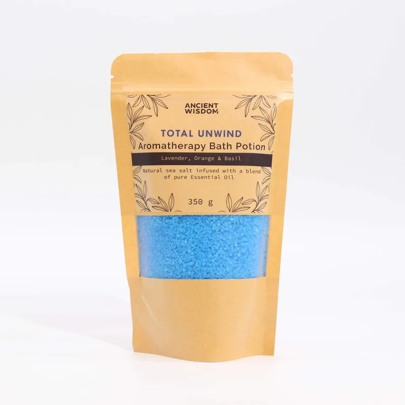 Aromatherapy Bagno Potion in Kraft Bag 350g - Total Unwind — foto 1