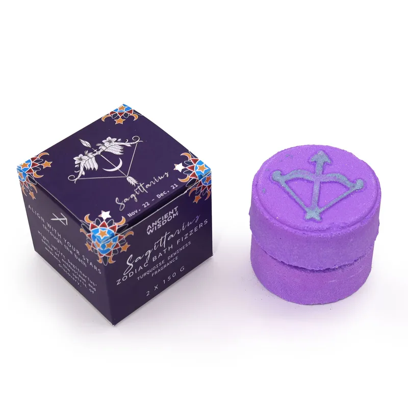 Set of Zodiac Bagno Fizzers with Horoscope - Sagittarius — foto 3