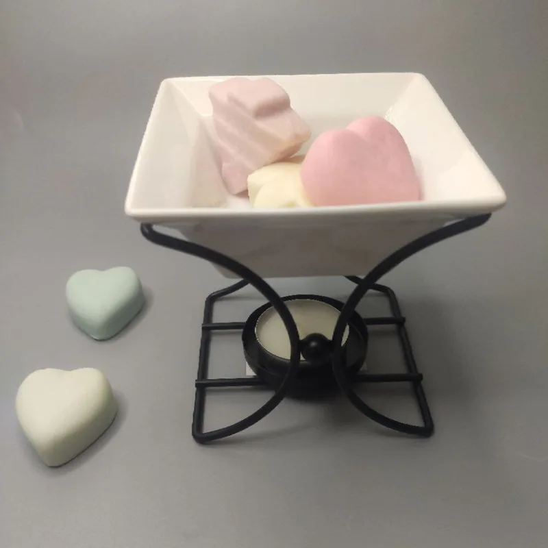 Ceramic & Metal Square Stand — foto 1