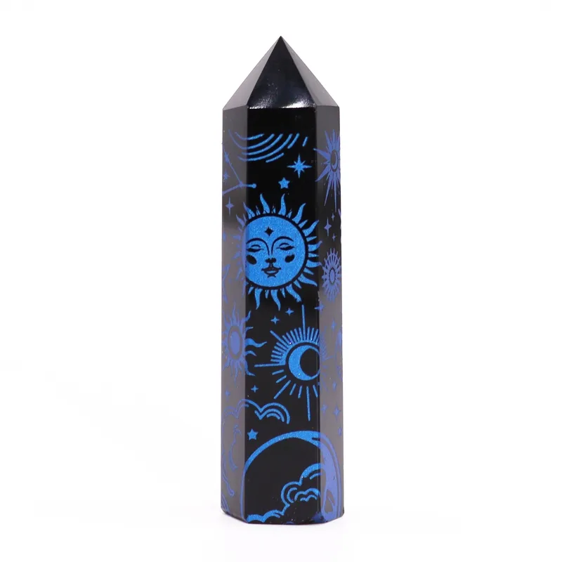 Nero Obsidian Points Mystic Story Midnight Blu — foto 5
