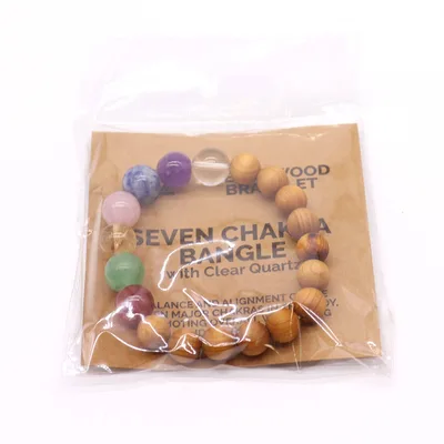 Cedarwood & Seven Chakra Bangle — foto 1