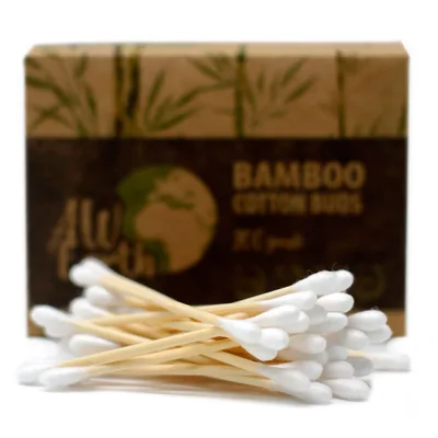 Scatola of 200 Bamboo Cotton Buds — foto 2