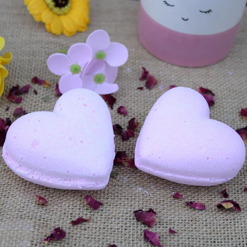 Love Heart Bagno Bomba 70g - Bubblegum — foto 3