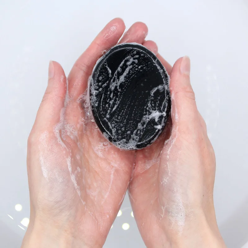 Charcoal Sapone 85g - Eucalipto & Cedarwood — foto 6