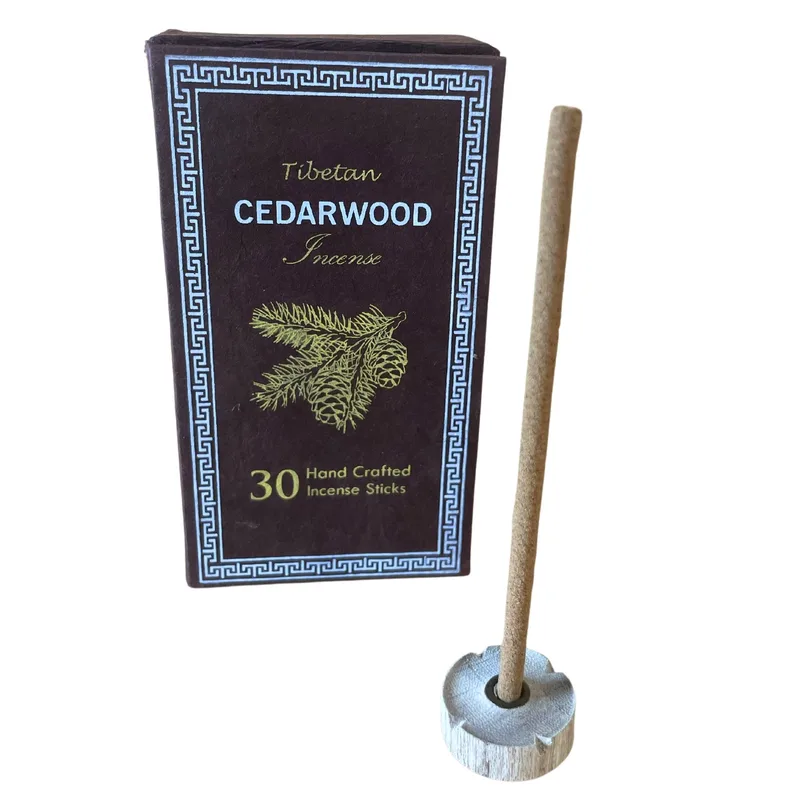 Himalayan Sughandit Dhoop Incesne Gift Set - Cedarwood — foto 4