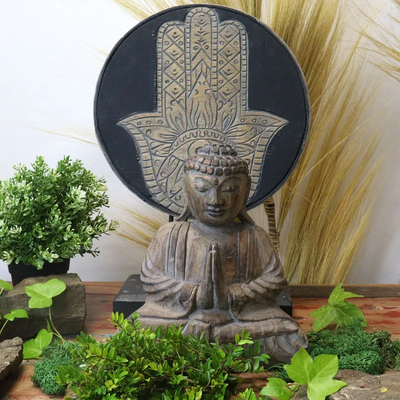 Buddha Feng Shui Set Hamsa Grey — foto 2