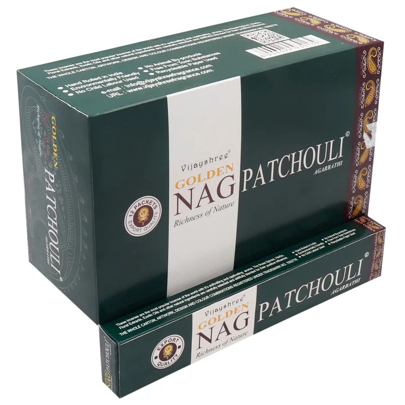 15g Golden Nag - Pathouli Incenso — foto 1