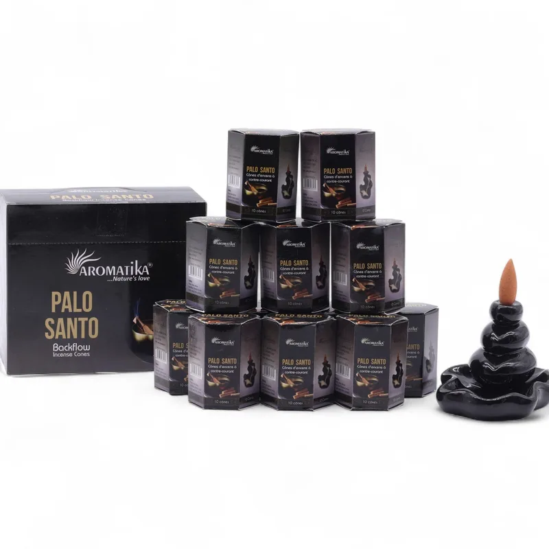 Masala Backflow Incenso pack of 10 Palo Santo — foto 4