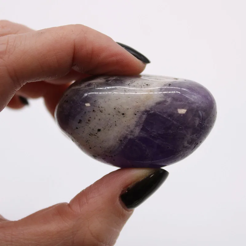 Bag of 6 Large African Tumble Stones - Amethyst — foto 1