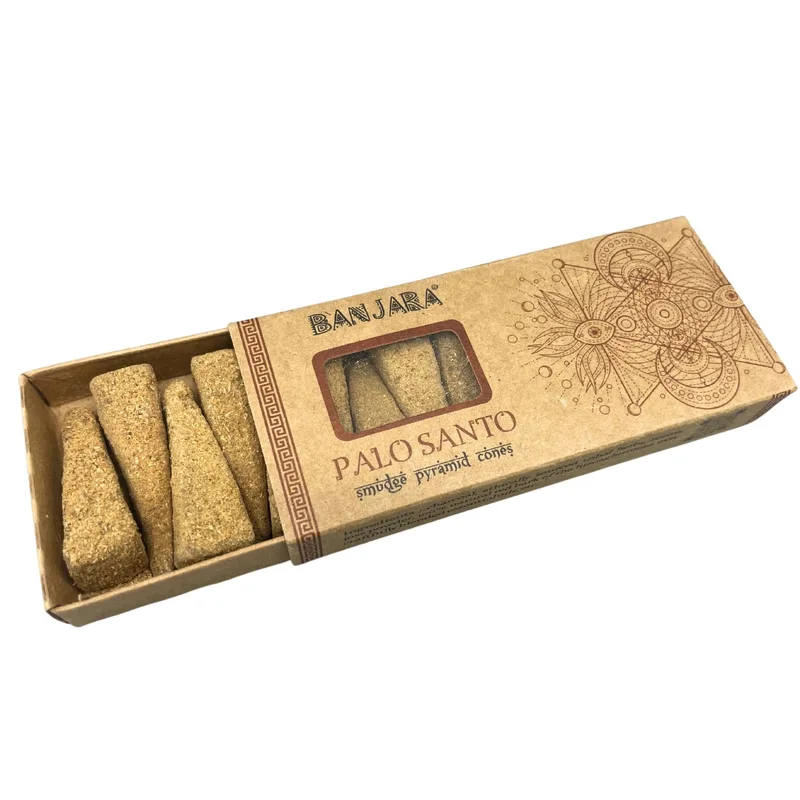 Banjara Smudge Pyramid Cones Palo Santo — foto 5