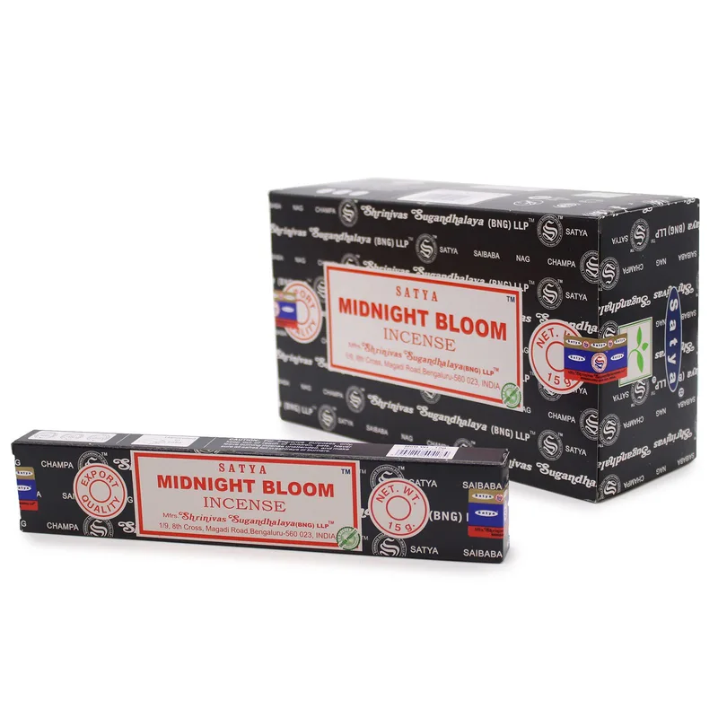 Satya Incenso Sticks 15g - Midnight Blossom