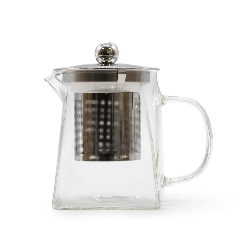 Glass Infuser Teapot Tower Shape 350ml