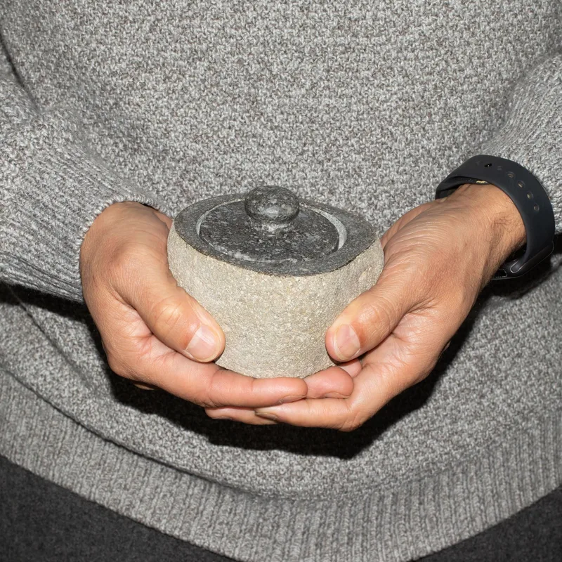 Naturale Riverstone Grounding Pot Small — foto 6