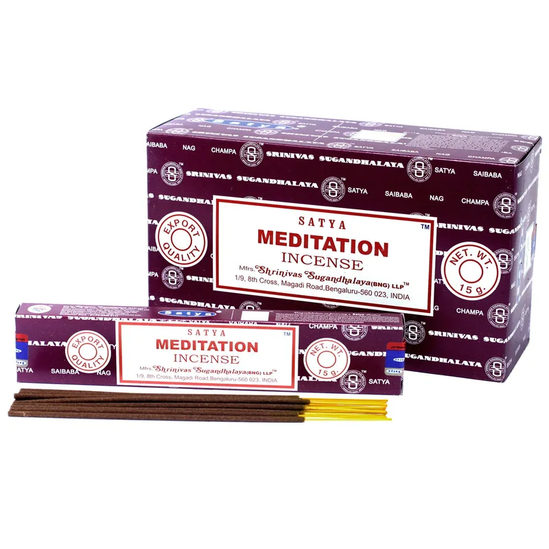 Satya Incenso 15gm - Meditation — foto 2