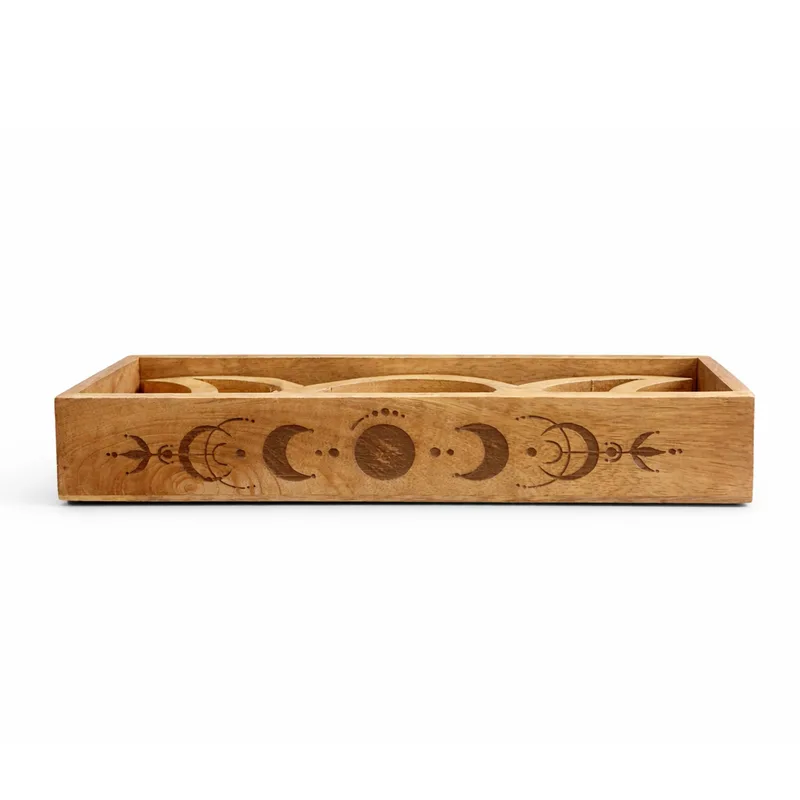 Moon Phase Tarot Tray with Card Porta — foto 1