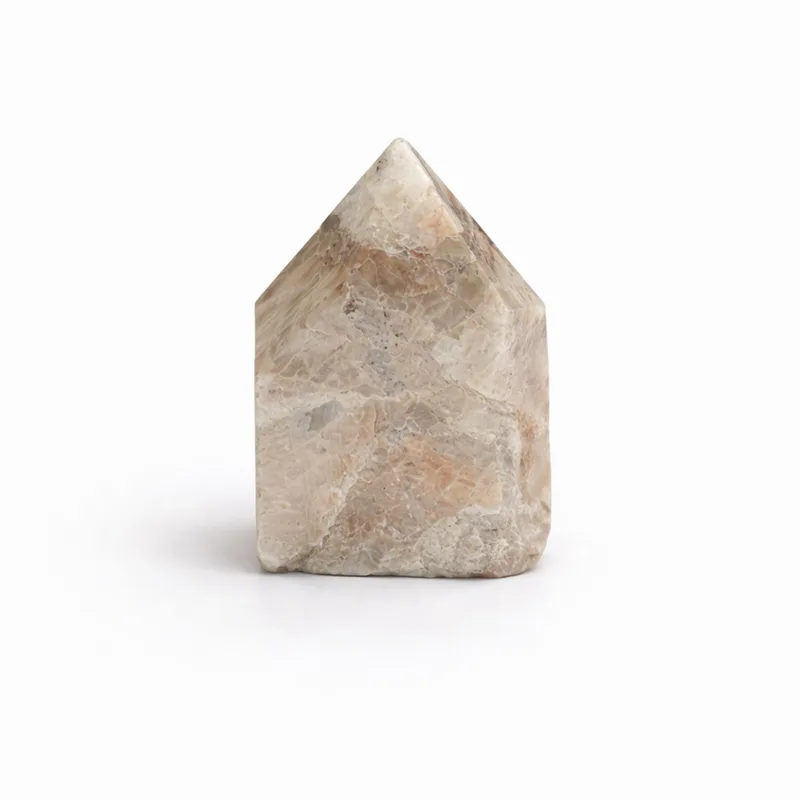 Gemstone Top Polished Points Matrix with Tourmaline